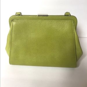Banana Republic green purse